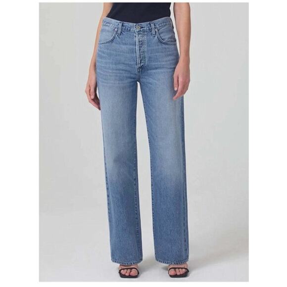 Citizens of Humanity Annina Trouser High-Rise Wide-Leg Jeans 29 NEW - Picture 1 of 5